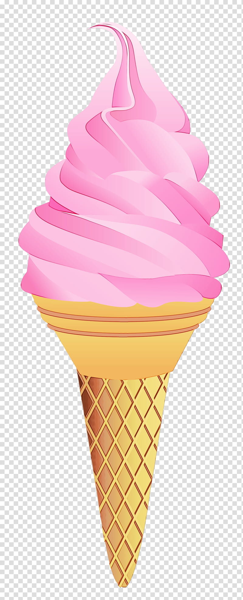Ice Cream Cone, Neapolitan Ice Cream, Ice Cream Cones, Dessert, Flavor, Food, Sprinkles, Strawberry transparent background PNG clipart