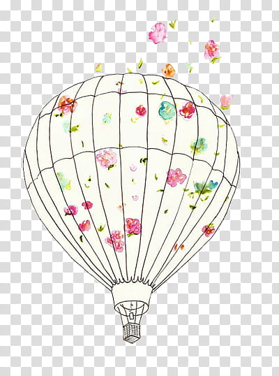 white and multicolored hot air balloon illustration transparent background PNG clipart