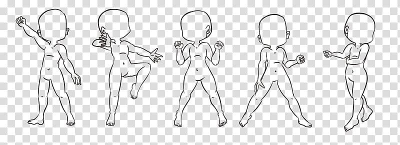 FU Chibi Bases, person actions illustration transparent background PNG clipart