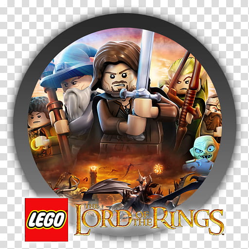 LEGO The Lord of the Rings Icon transparent background PNG clipart
