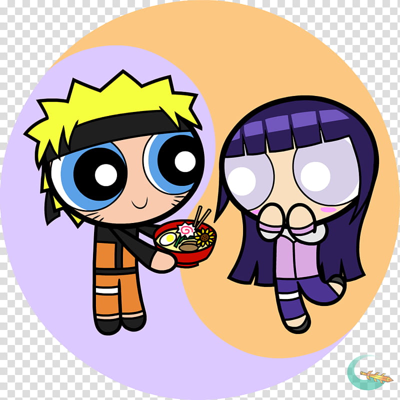 Powerpuff Shippuden Naruto and Hinata transparent background PNG ...