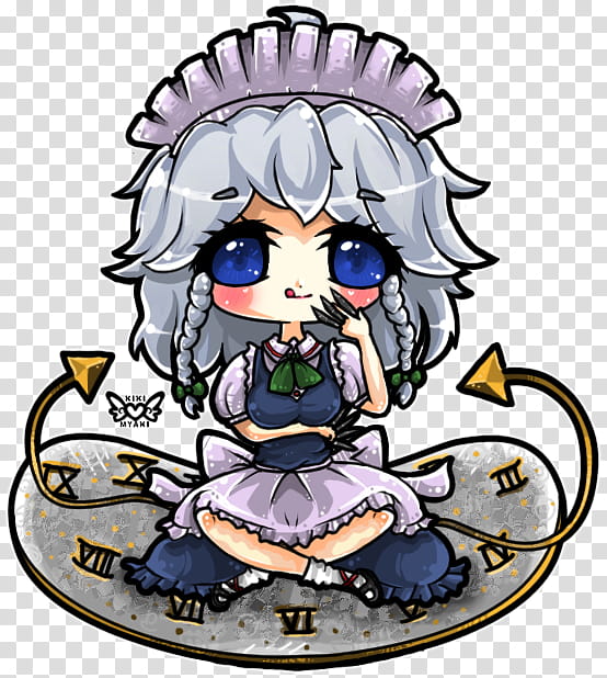 DeDecoraciones s, gray haired girl anime character art transparent background PNG clipart