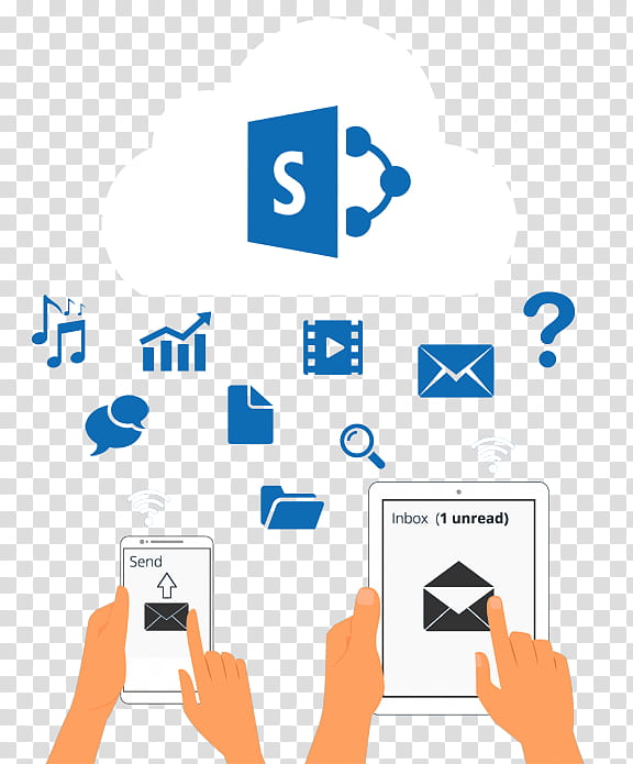 Cloud Computing Icon, Sharepoint, Office 365, MICROSOFT OFFICE, Logo, Yammer, Social Intranet, Public Relations transparent background PNG clipart