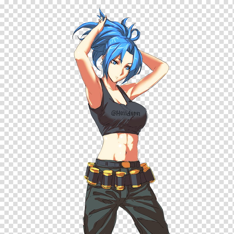 Leona The King Of Fighters xiii transparent background PNG clipart