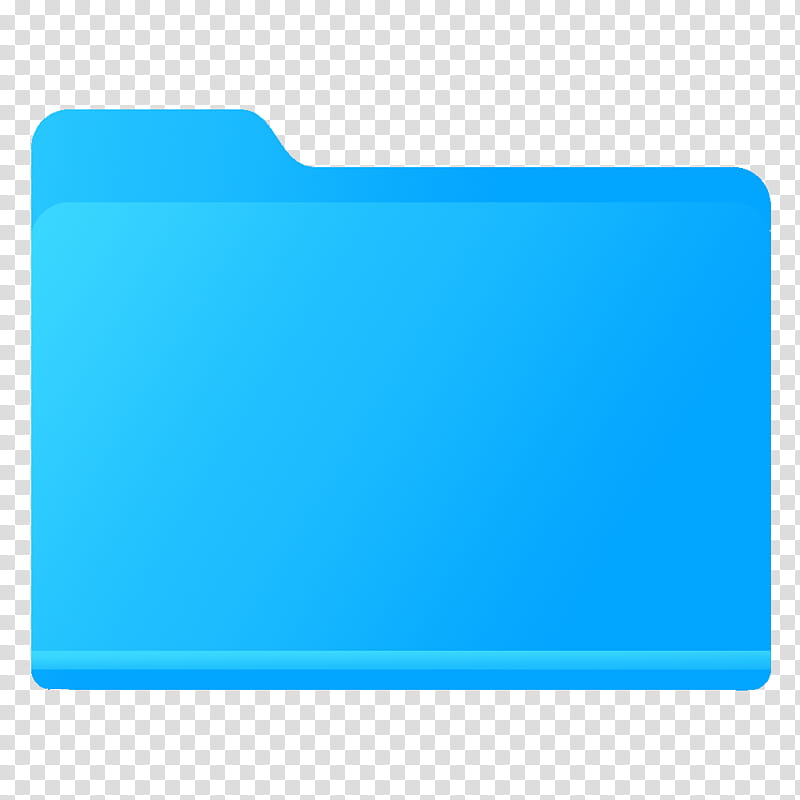 Color Folders Mac OS Sierra, Sky Blue icon transparent background PNG clipart