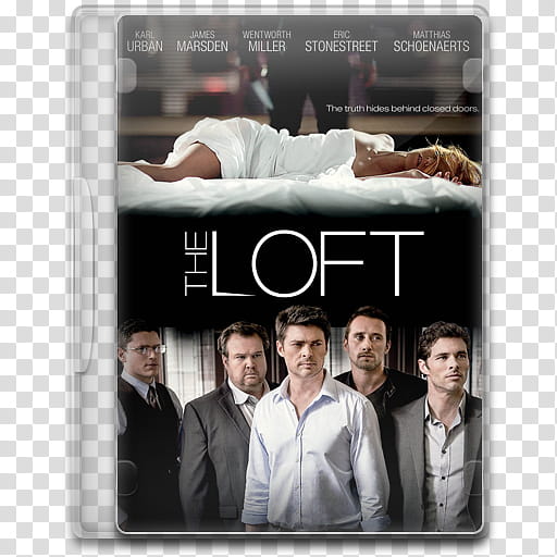 Movie Icon The Loft The Loft DVD case transparent background