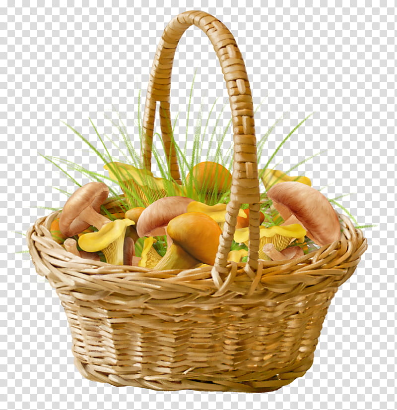 Wedding Flower, Basket, Food, Food Gift Baskets, Autumn, Mushroom, Fruit, Common Mushroom transparent background PNG clipart