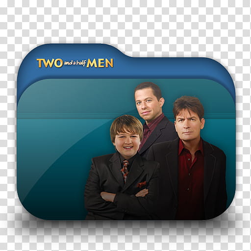 Series Folders Pack , two and a half men icon transparent background PNG clipart