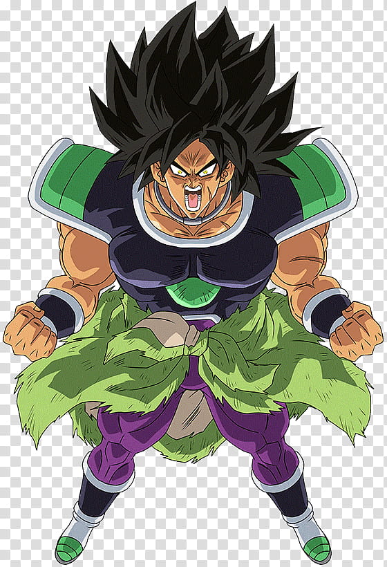 Broly movie  render , Dragonball Z Brolly transparent background PNG clipart