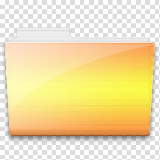 Aqua Folder Psd, yellow folder icon transparent background PNG clipart