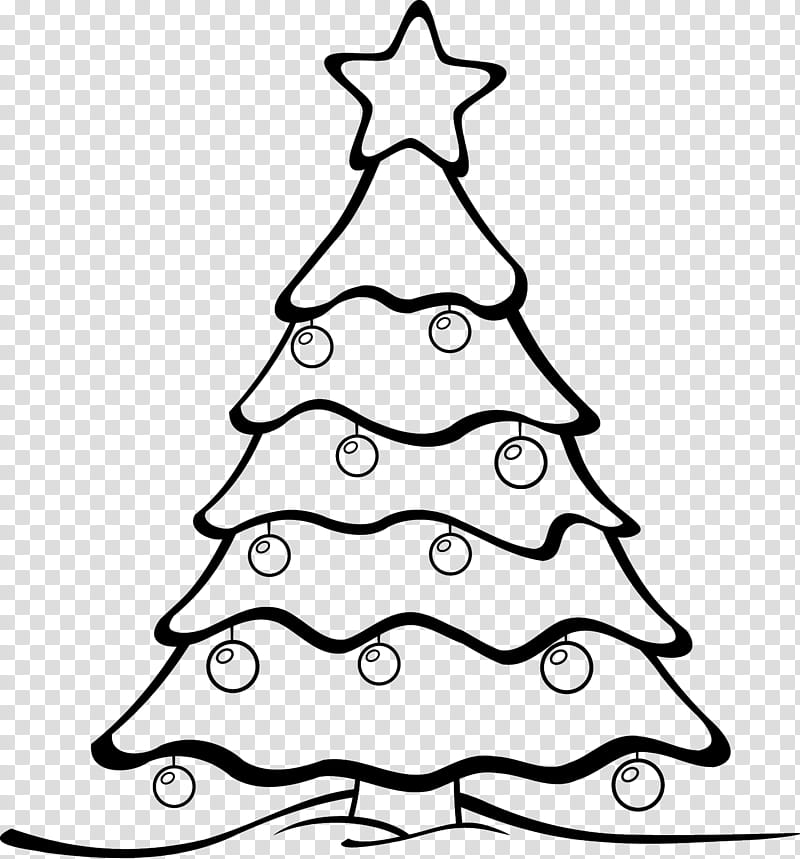 Christmas Tree Line Drawing, Christmas Day, Christmas, Star Of Bethlehem, Holiday, White Christmas, Christmas Decoration, Christmas transparent background PNG clipart