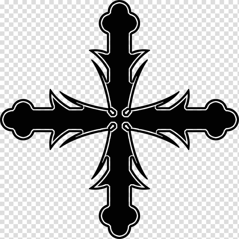 Gothic cross, cross transparent background PNG clipart