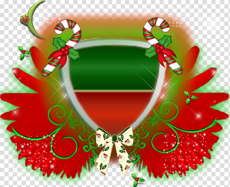 CHRISTMAS MEGA, red and multicolored candy canes and ribbons transparent background PNG clipart
