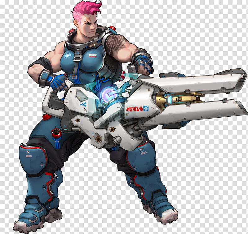 Zarya Overwatch, Overwatch Zarya transparent background PNG clipart