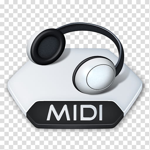 Senary System, black and white Midi audio icon transparent background PNG clipart