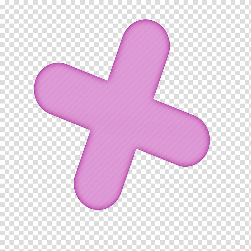 Formas, pink cross illustration transparent background PNG clipart