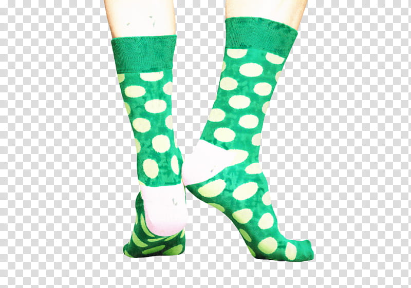 Ice Cream, Sock, Happy Socks Big Dot Sock, Happy Socks Mini Flower Sock Mfl011000, Green, White, Footwear, Leg transparent background PNG clipart