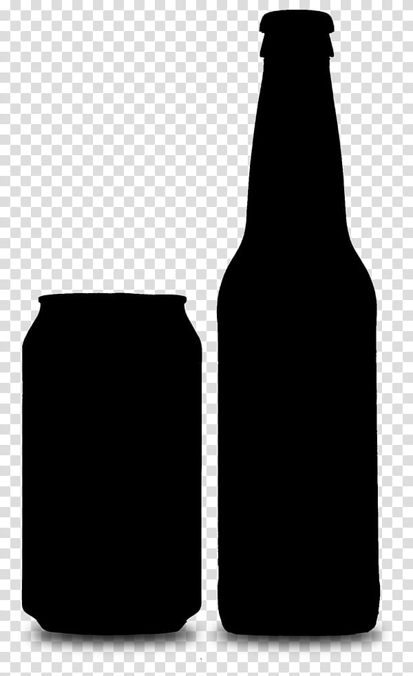 Beer, Beer Bottle, Glass Bottle, Wine, Alcoholic Beverages, Drink, Silhouette, Drinkware transparent background PNG clipart