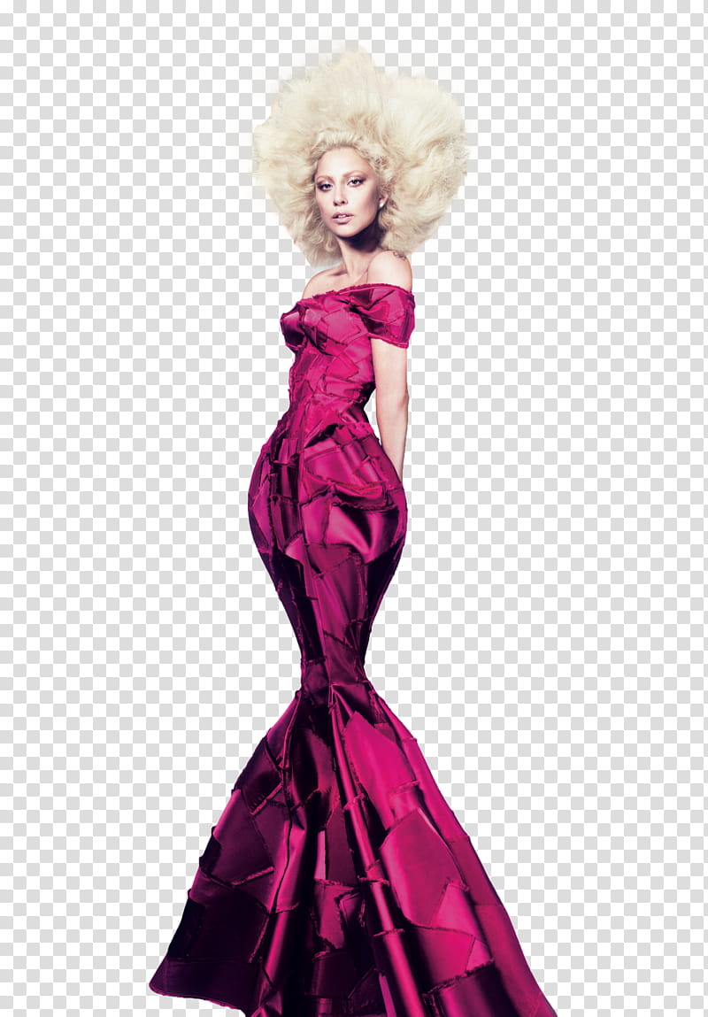 Lady Gaga VOGUE transparent background PNG clipart