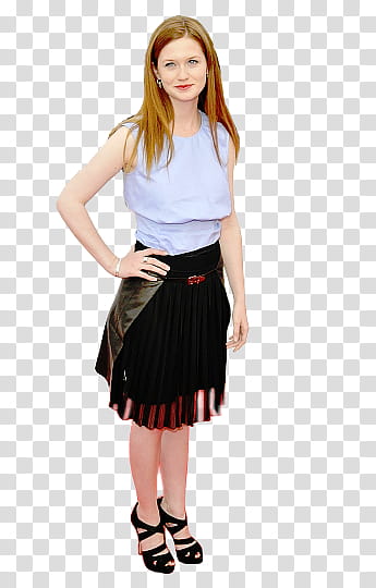 Bonnie Wright transparent background PNG clipart