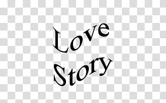 Distorcioned Texts, love story transparent background PNG clipart