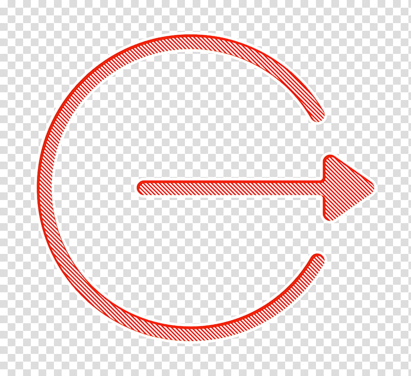 logout icon png red