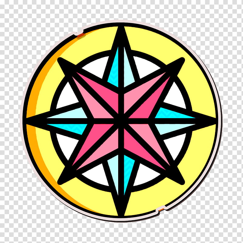 Rose icon Compass icon Portugal icon, Symbol transparent background PNG clipart