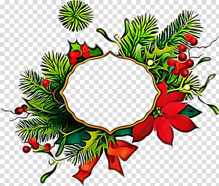Christmas ornament, Wreath, Floral Design, Christmas Day, Pine, Fruit, Holiday, Pine Family transparent background PNG clipart