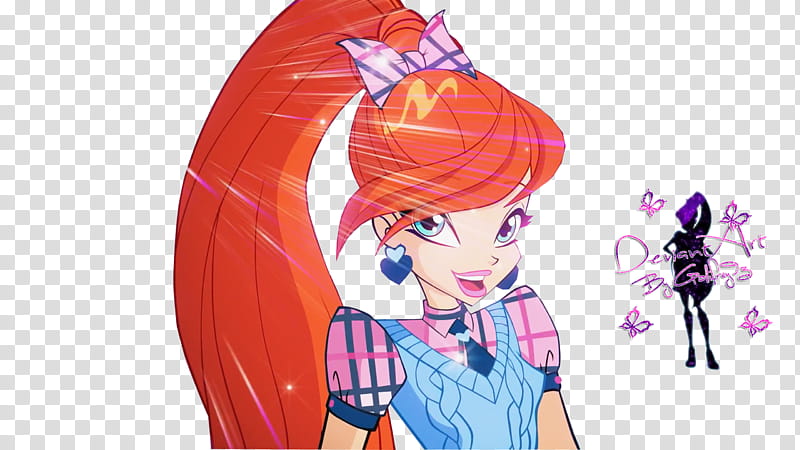 Winx Club Bloom School Uniform  season transparent background PNG clipart