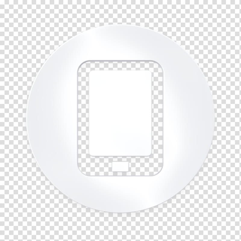 Interface icon Tablet icon technology icon, White, Text, Line, Rectangle, Logo, Circle, Gadget transparent background PNG clipart