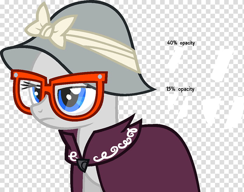 Base New Mare in Town, gray pony from My Little Pony transparent background PNG clipart