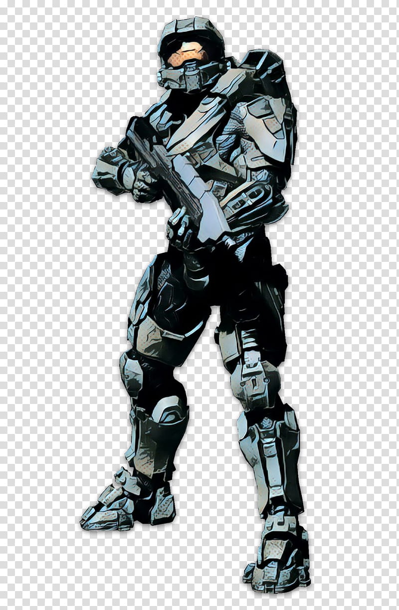 Soldier, Pop Art, Retro, Vintage, Halo The Master Chief Collection, Halo 4, Halo 5 Guardians, Halo 3 transparent background PNG clipart