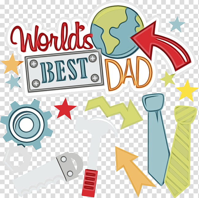 Gift, Father, Fathers Day, Mother, Poster, Son, Worlds Greatest Dad, Text transparent background PNG clipart