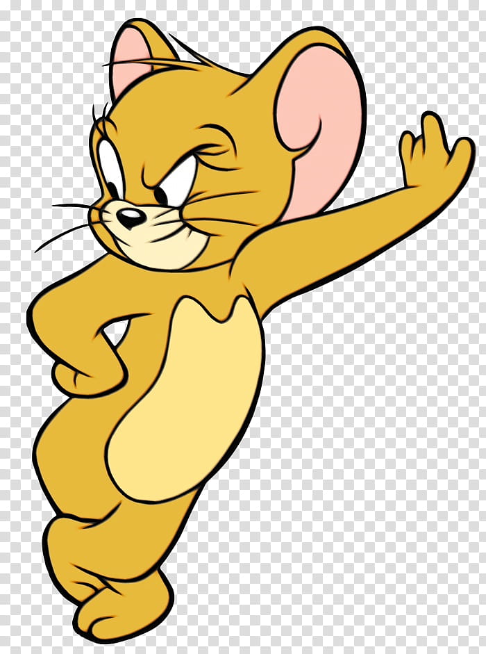 Tom and Jerry, Watercolor, Paint, Wet Ink, Tom Cat, Jerry Mouse, Mobile Phones, Cartoon transparent background PNG clipart