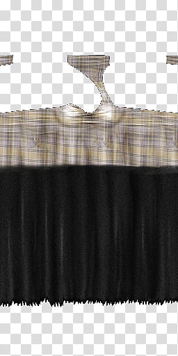 Desire Dress V, gray and black textile transparent background PNG clipart