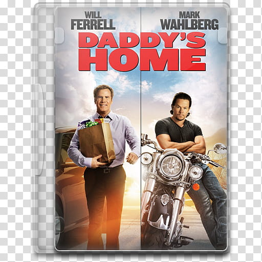 Movie Icon Mega , Daddy's Home, Daddy's Home DVD case transparent background PNG clipart