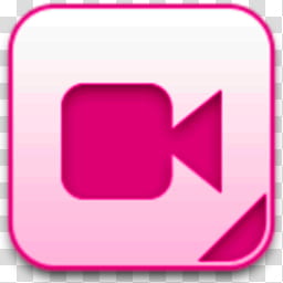 Albook extended pussy , pink video icon transparent background PNG clipart