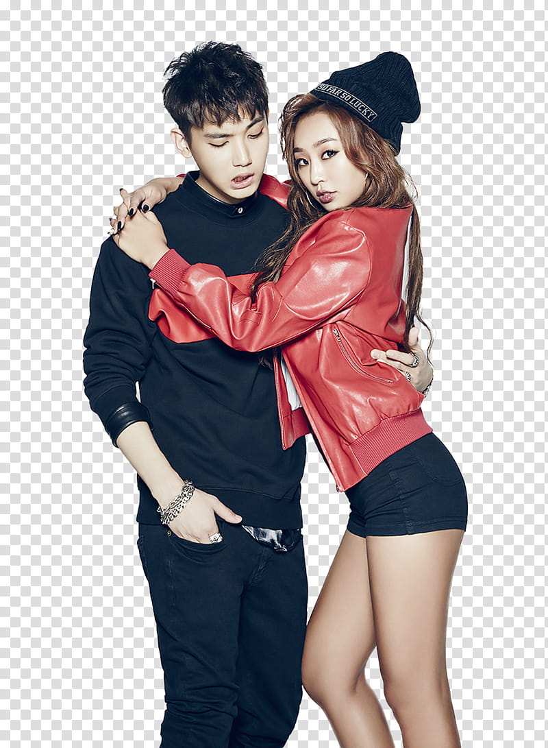 Jooyoung and Hyorin transparent background PNG clipart