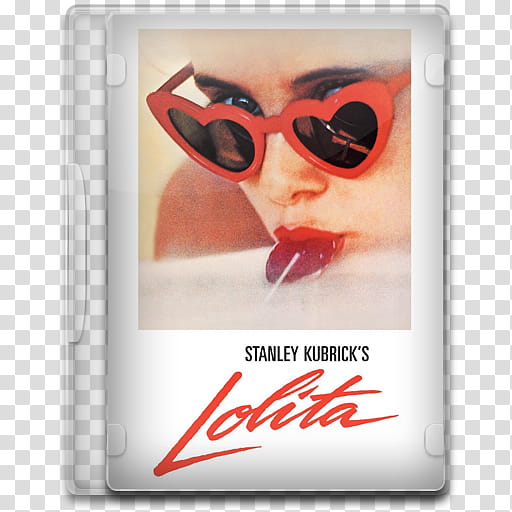 Movie Icon Mega , Lolita, Lolita movie case transparent background PNG clipart
