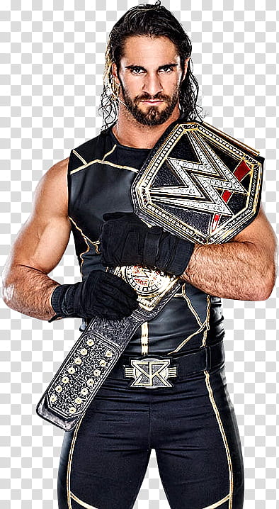 Seth Rollins WWE Champions transparent background PNG clipart