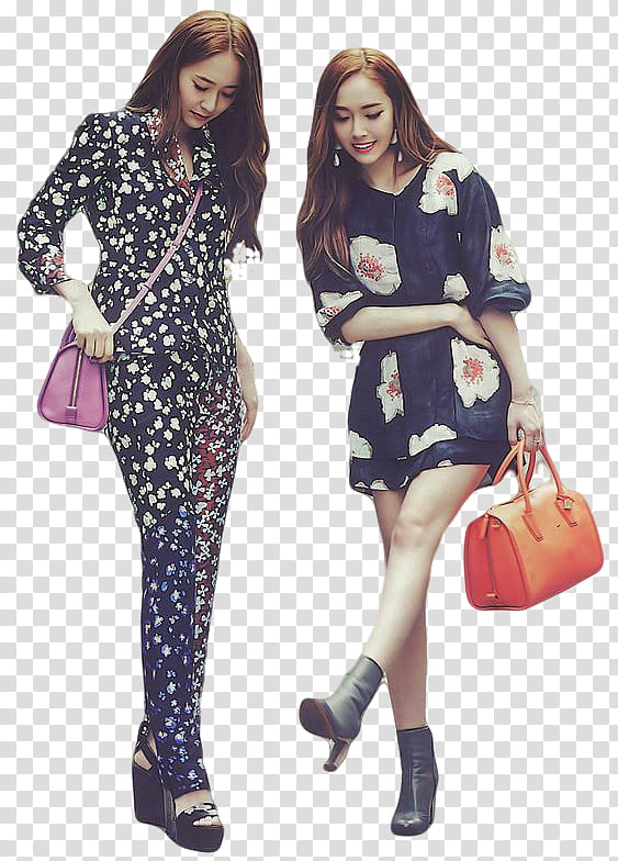 Jessica and Krystal render transparent background PNG clipart