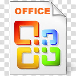 Windows Live For XP, multicolored Office illustration transparent background PNG clipart