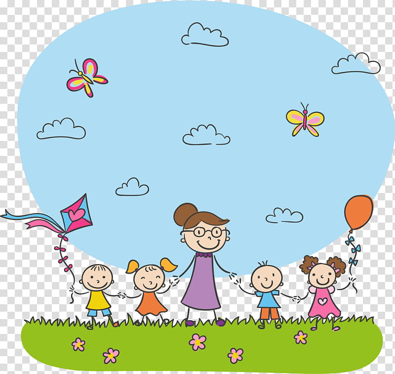 Cartoon School Kids, Preschool, Child Care, School
, Teacher, Education
, Kindergarten, Preschool Teacher transparent background PNG clipart