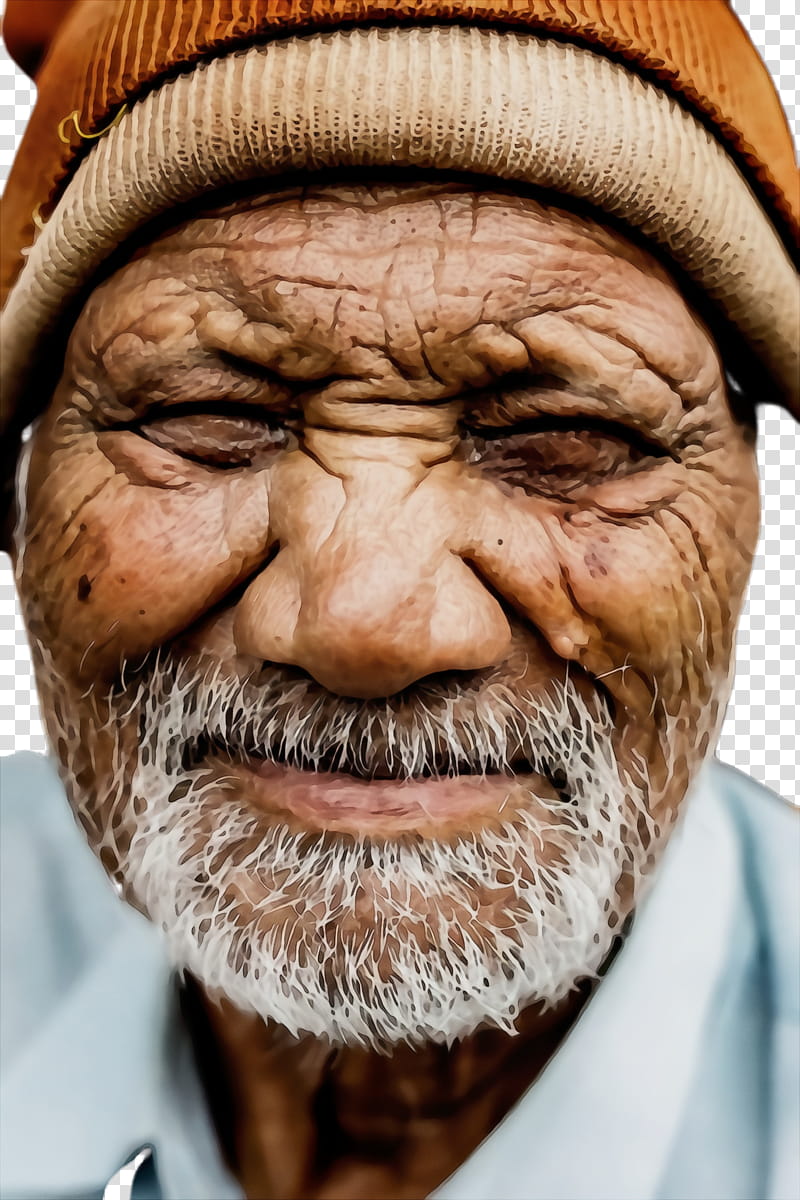 Old Man Face Transparent Png , Png Download - Old Man Face Png