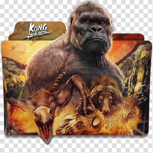 Kong Skull Island  Folder Icon , Kong Skull Island v transparent background PNG clipart