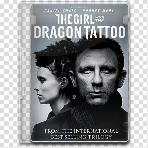 Movie Icon , The Girl with the Dragon Tattoo, The Girl with the Dragon Tattoo case transparent background PNG clipart