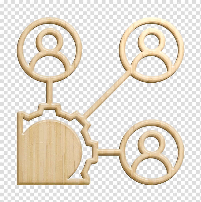Stakeholder icon Agile Methodology icon, Brass, Metal transparent background PNG clipart