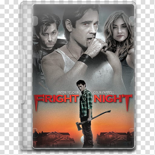 Movie Icon Mega , Fright Night, Fright Night DVD case transparent background PNG clipart