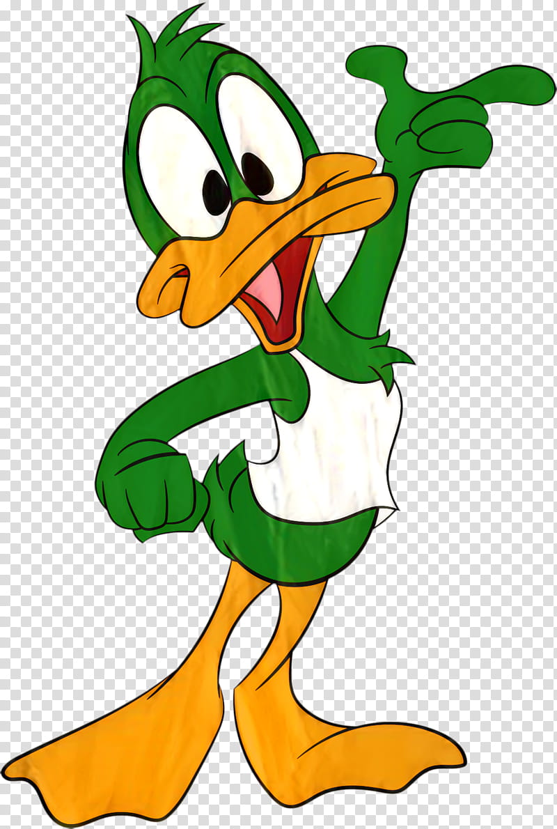 Duck, Plucky Duck, Character, Television Show, Cartoon, Drawing, Beak, Plucky Duck Show transparent background PNG clipart