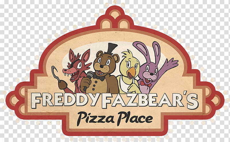 FNAF Freddy Fazbear Pizza Logo shirt design, Freddy Fazbear's pizza place logo transparent background PNG clipart